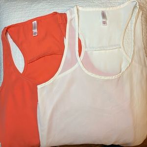 Racerback Blouses (Lot of 2)
